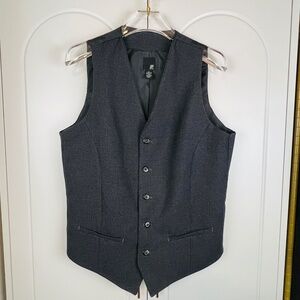 J.Ferrar Men's Vest Houndstooth Patterned Vest